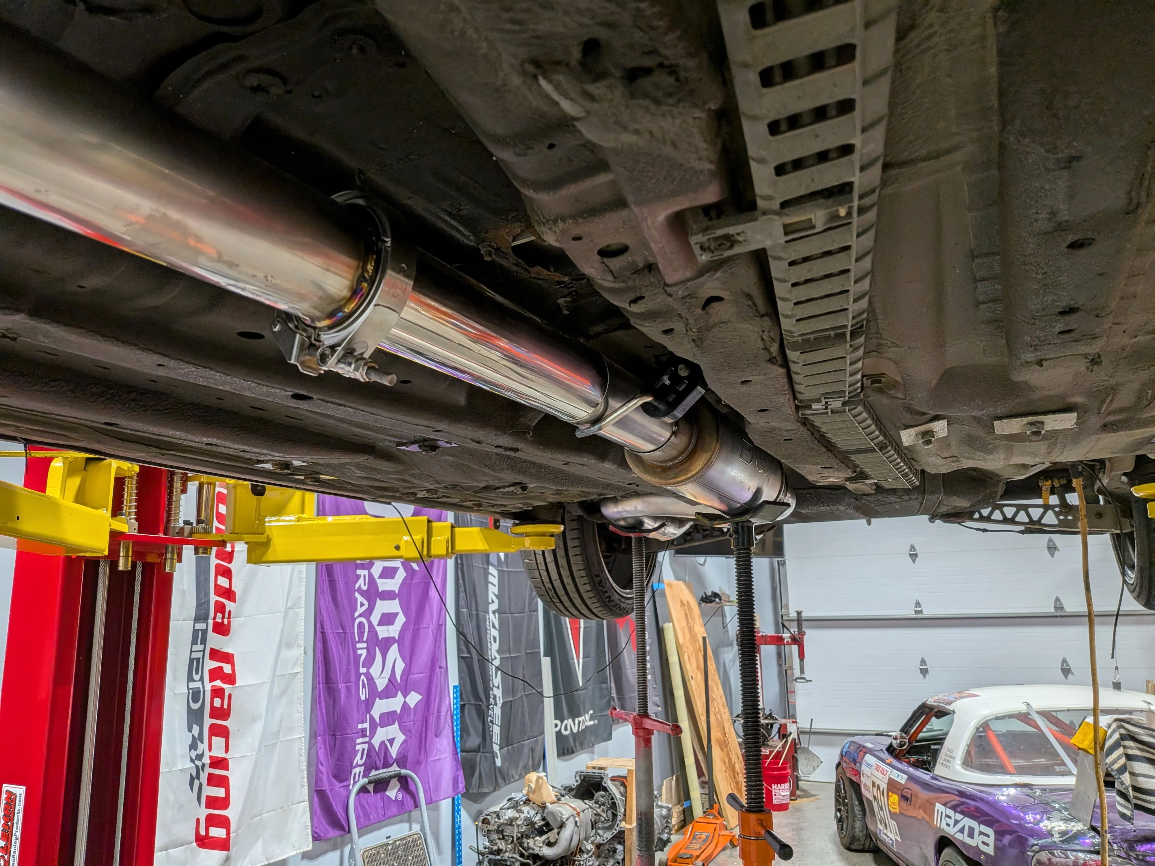 Complete mid-pipe