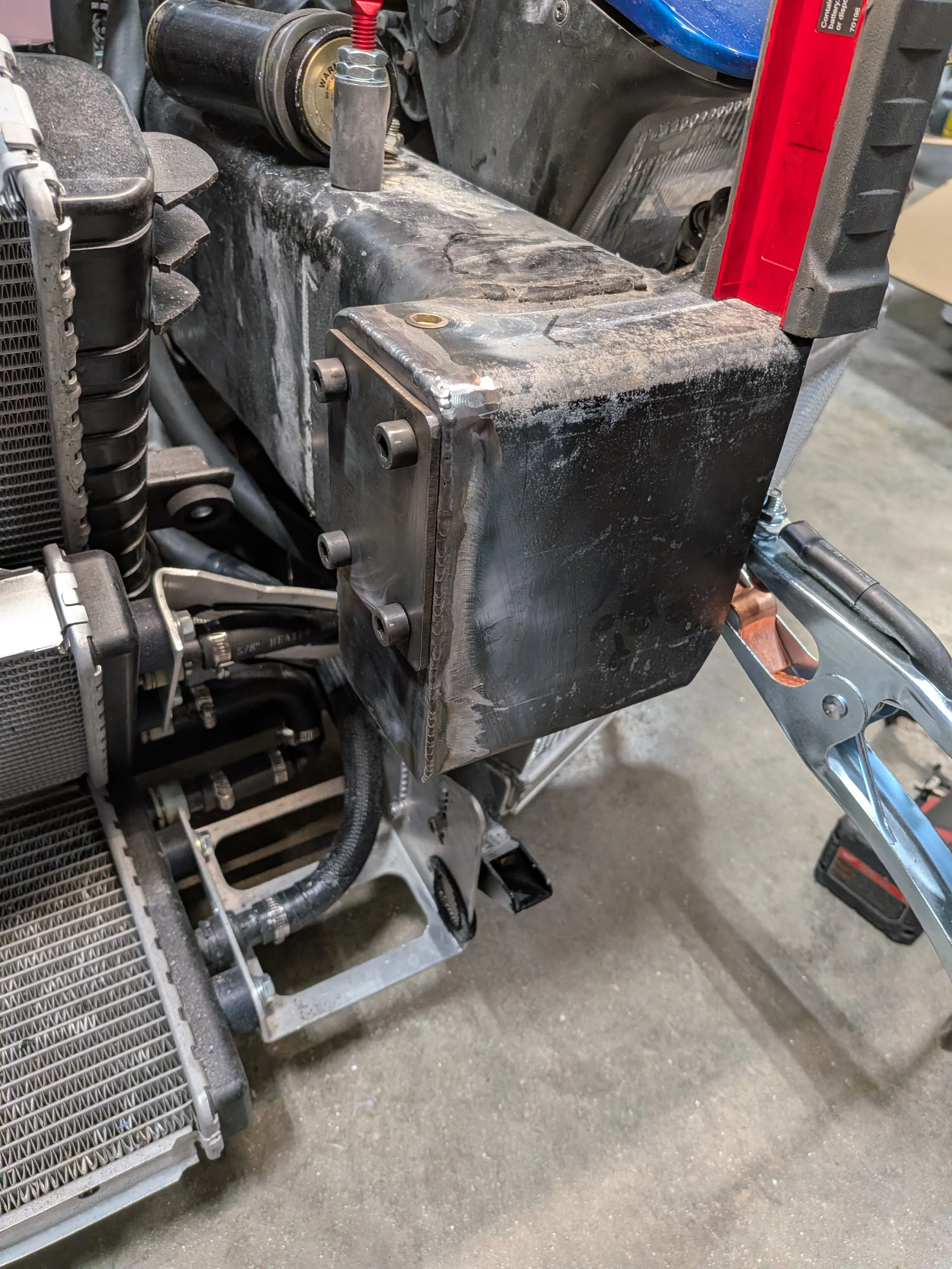 Plates welded in