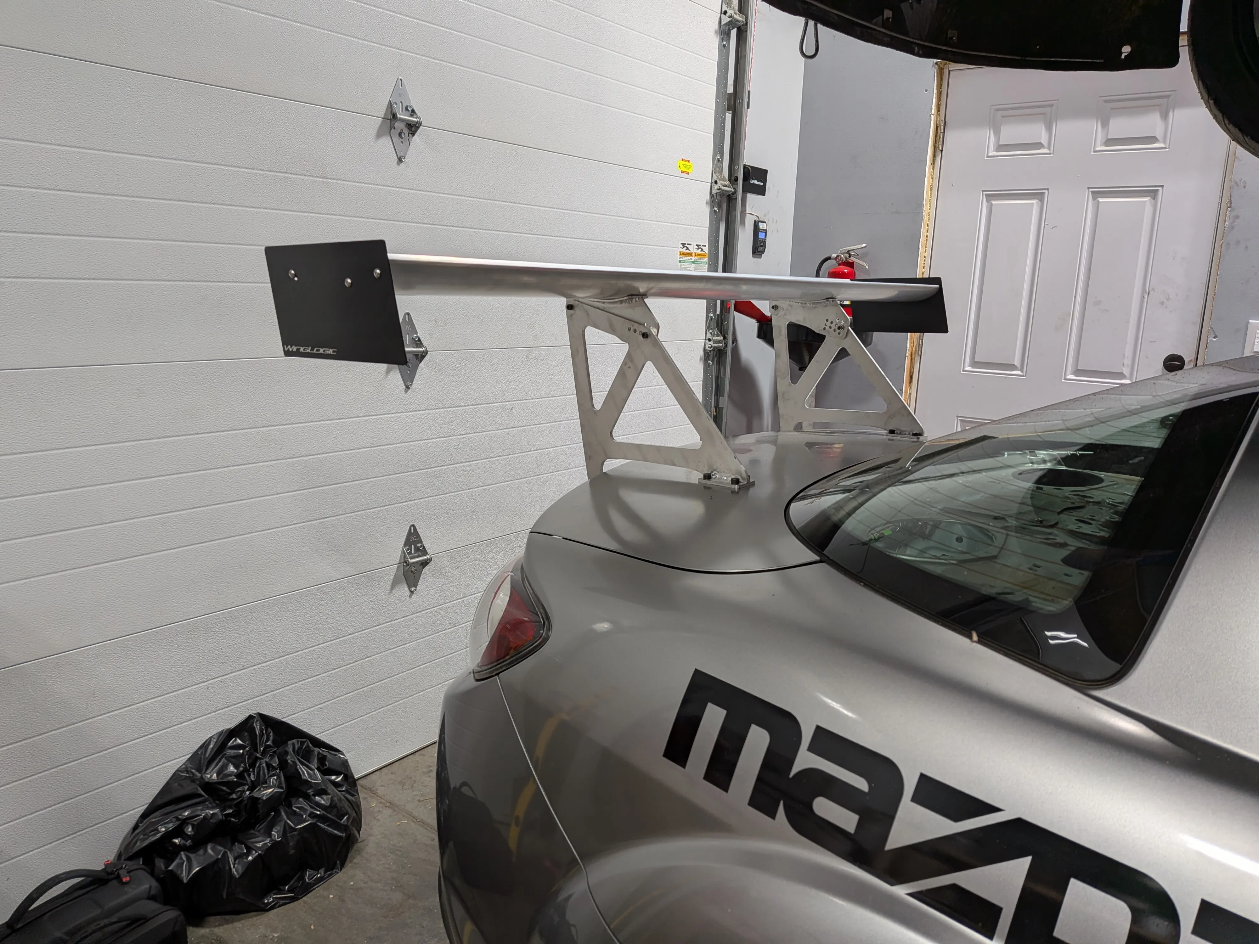 Wing mounted